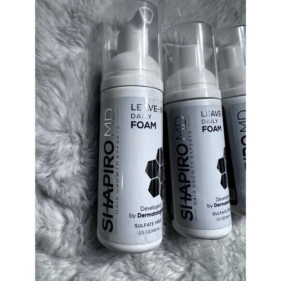 Sharpio MD hair growth experts leave in daily foam lot of 4 - Picture 4 of 4